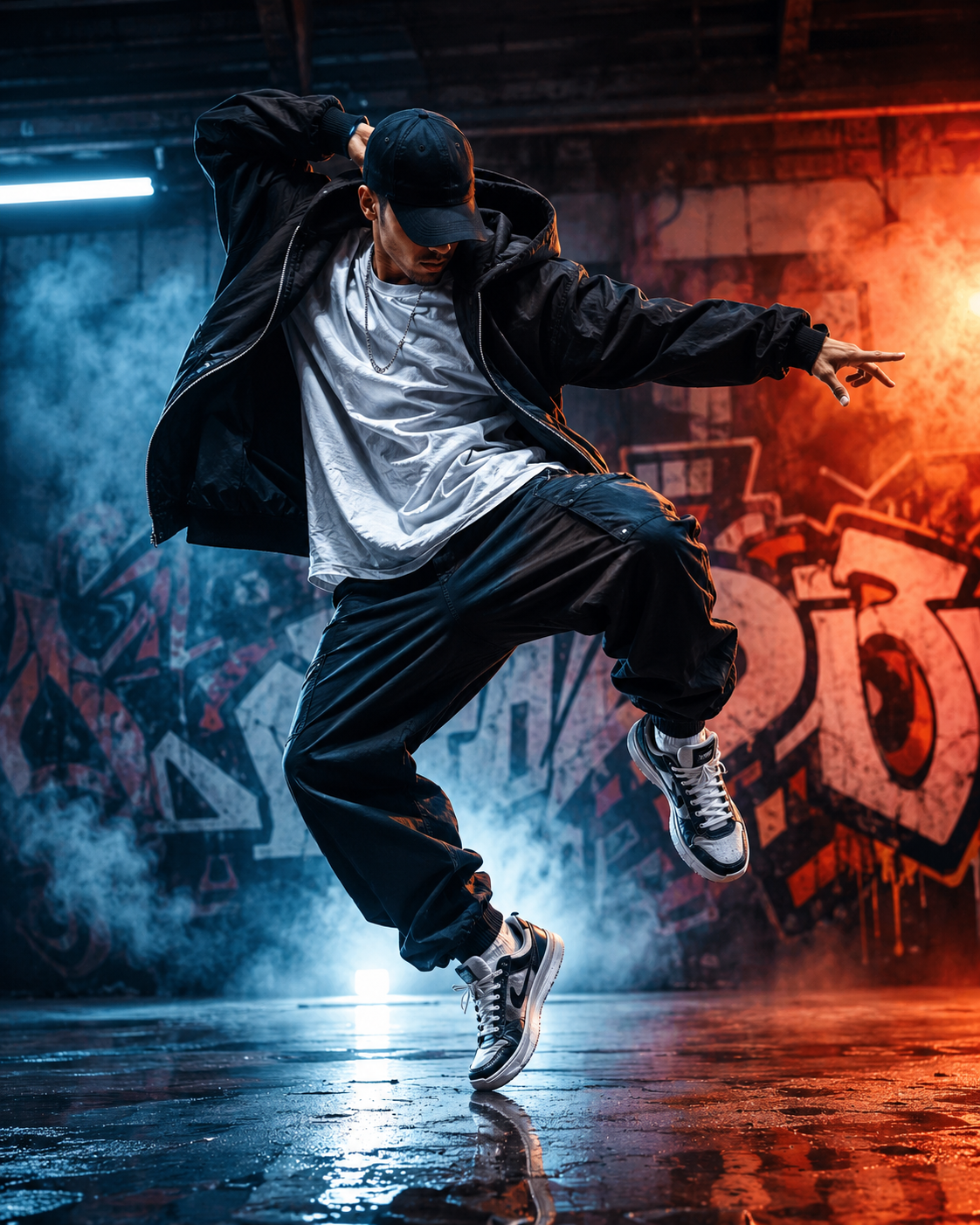 ダンスイベントでパフォーマンスする参加者